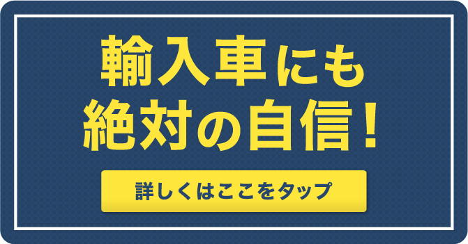 輸入車にも絶対の自信 詳しくはここをタップ